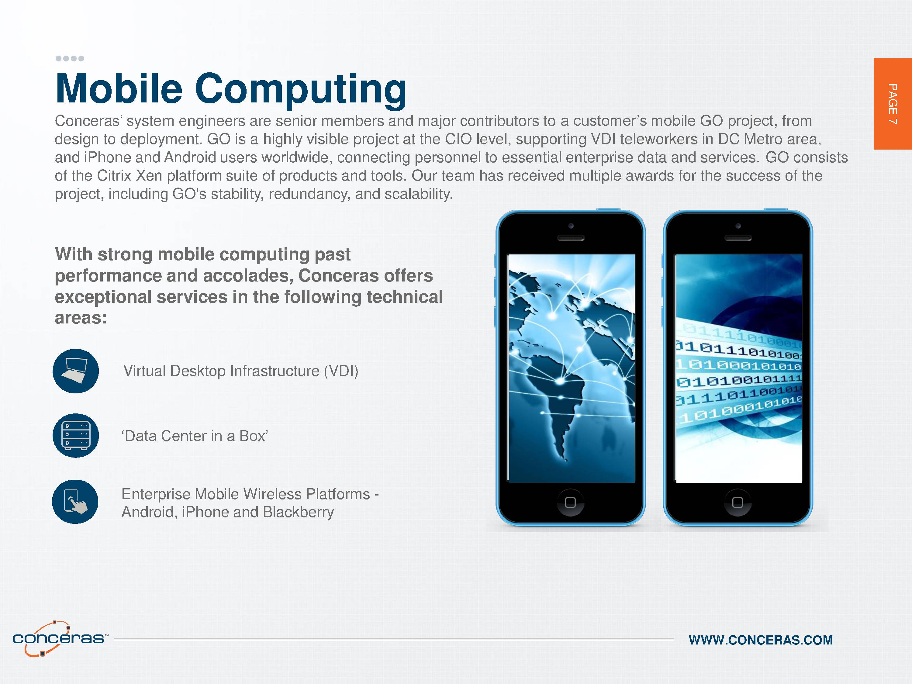 Infographic of Mobile Computing